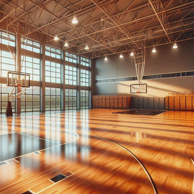 terrain de basket interieur à vichy